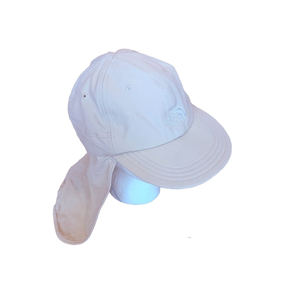 The North Face Baseball Cap Style Sun Protection Hat with Neck Shield Chin Strap